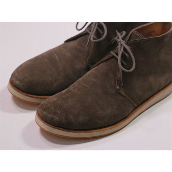 Thomas Wage x Cord Shoes & Boots Gray Brown Chukka Boots Men's US 10 - Picture 3 of 10